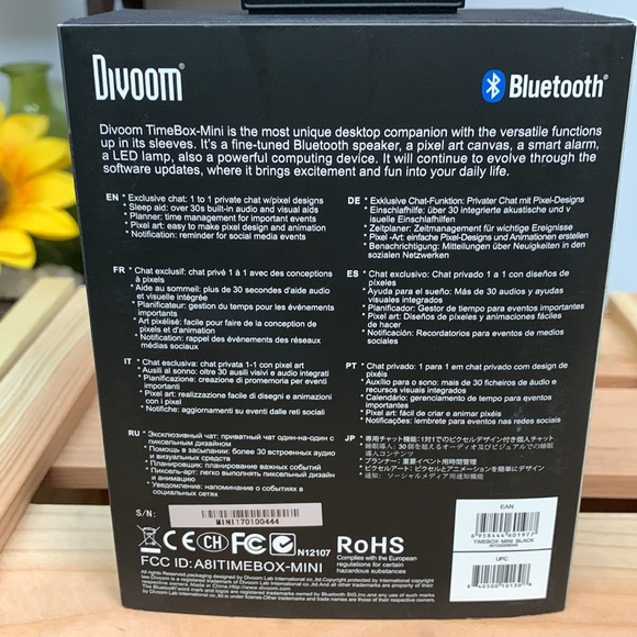 Divoom TimeBox-Mini Speaker - Picture 4 of 6